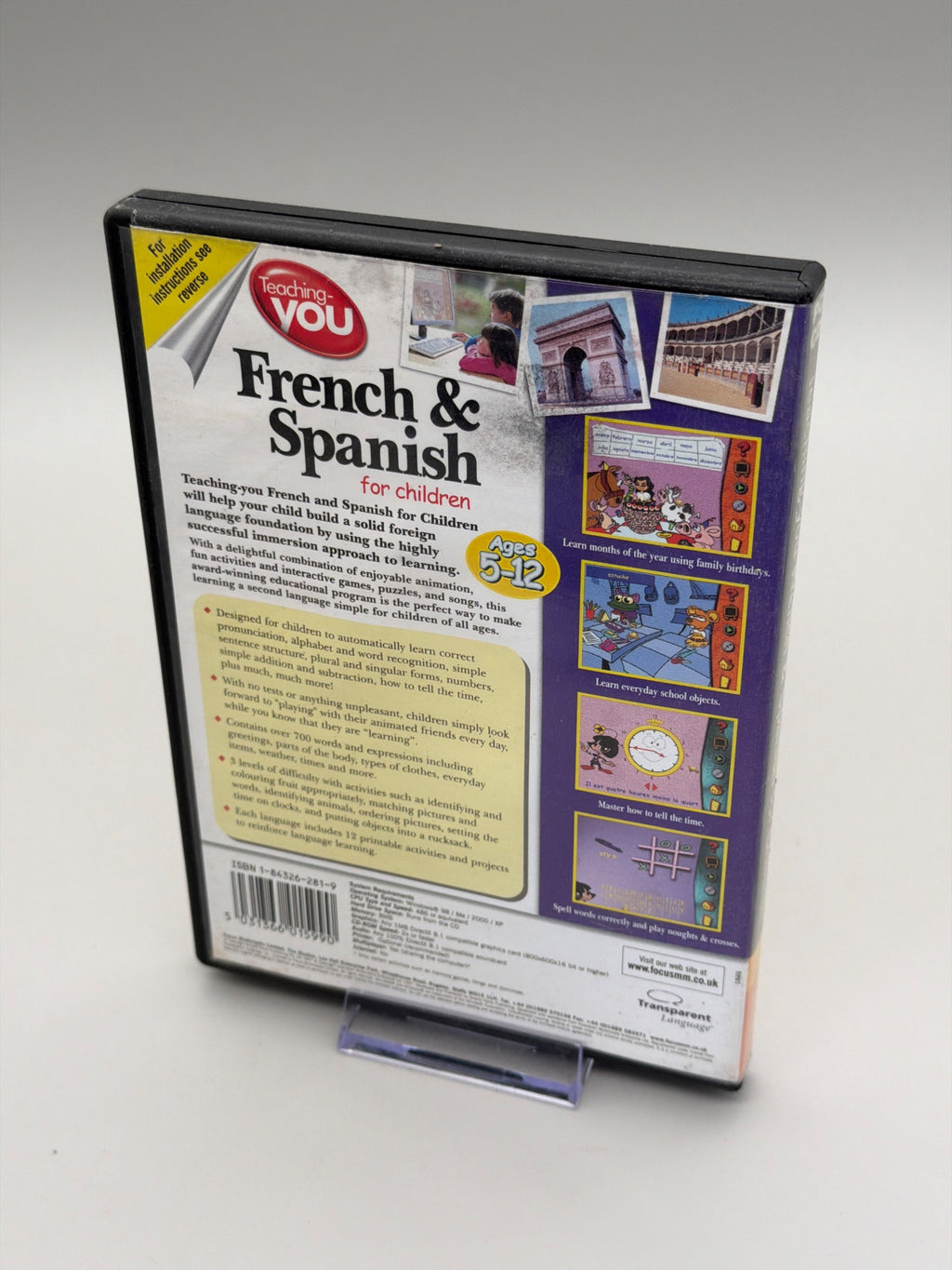 Teaching-you French & Spanish For Children Pc