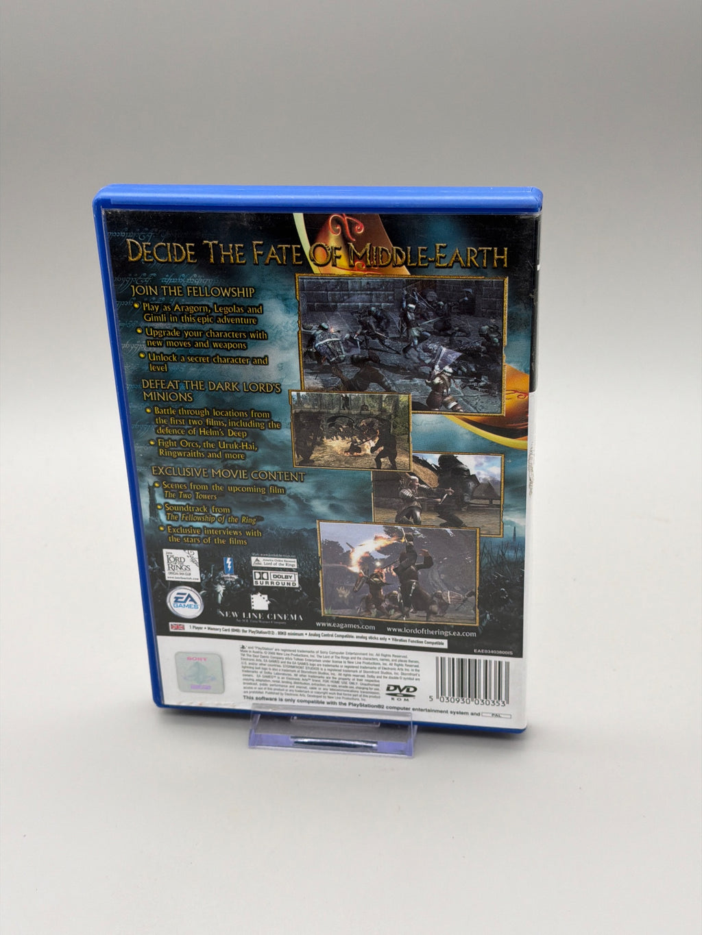 The Lord of the Rings: The Two Towers (PS2) (TESTED)