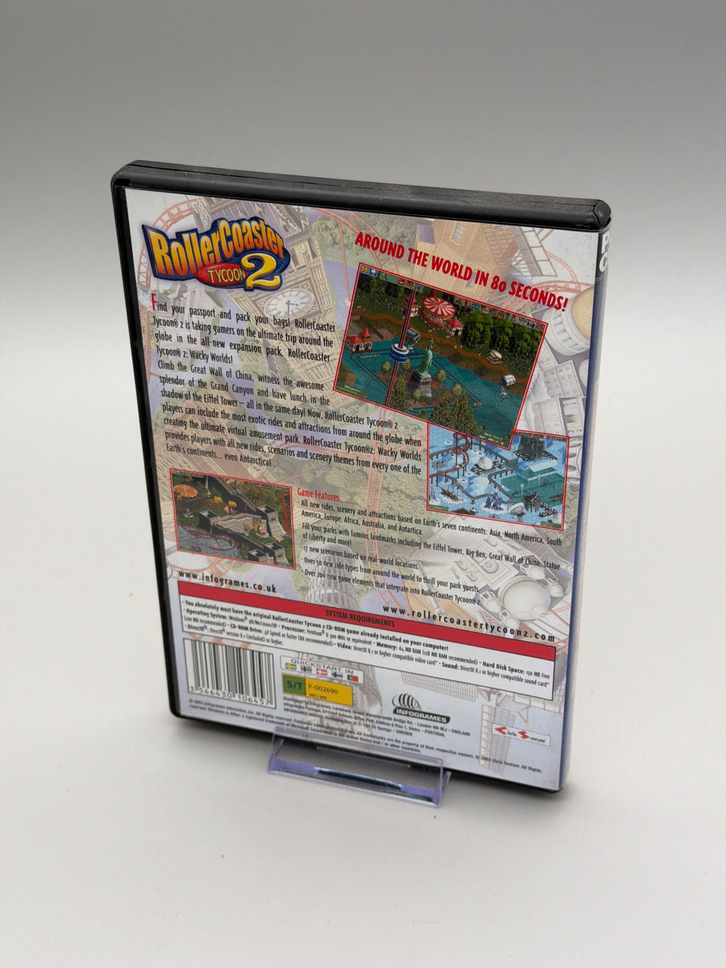 RollerCoaster Tycoon 2: Wacky Worlds Expansion Pack (PC)