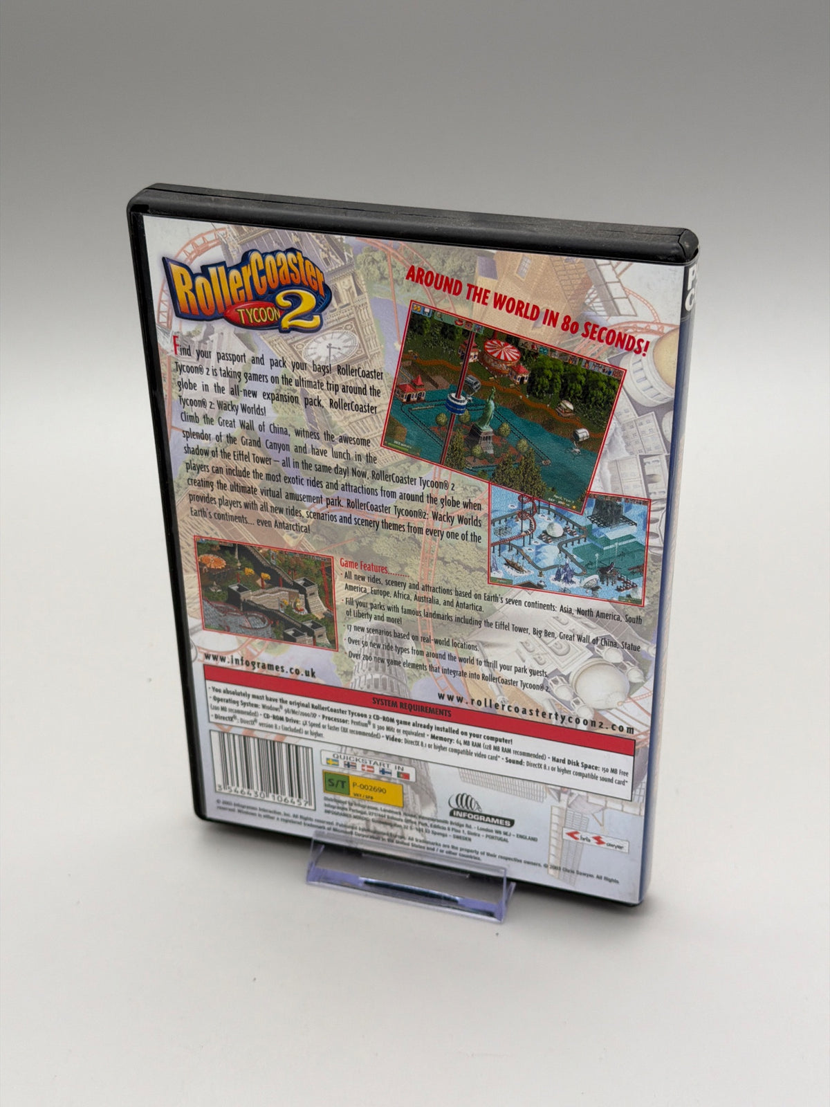 RollerCoaster Tycoon 2: Wacky Worlds Expansion Pack (PC)