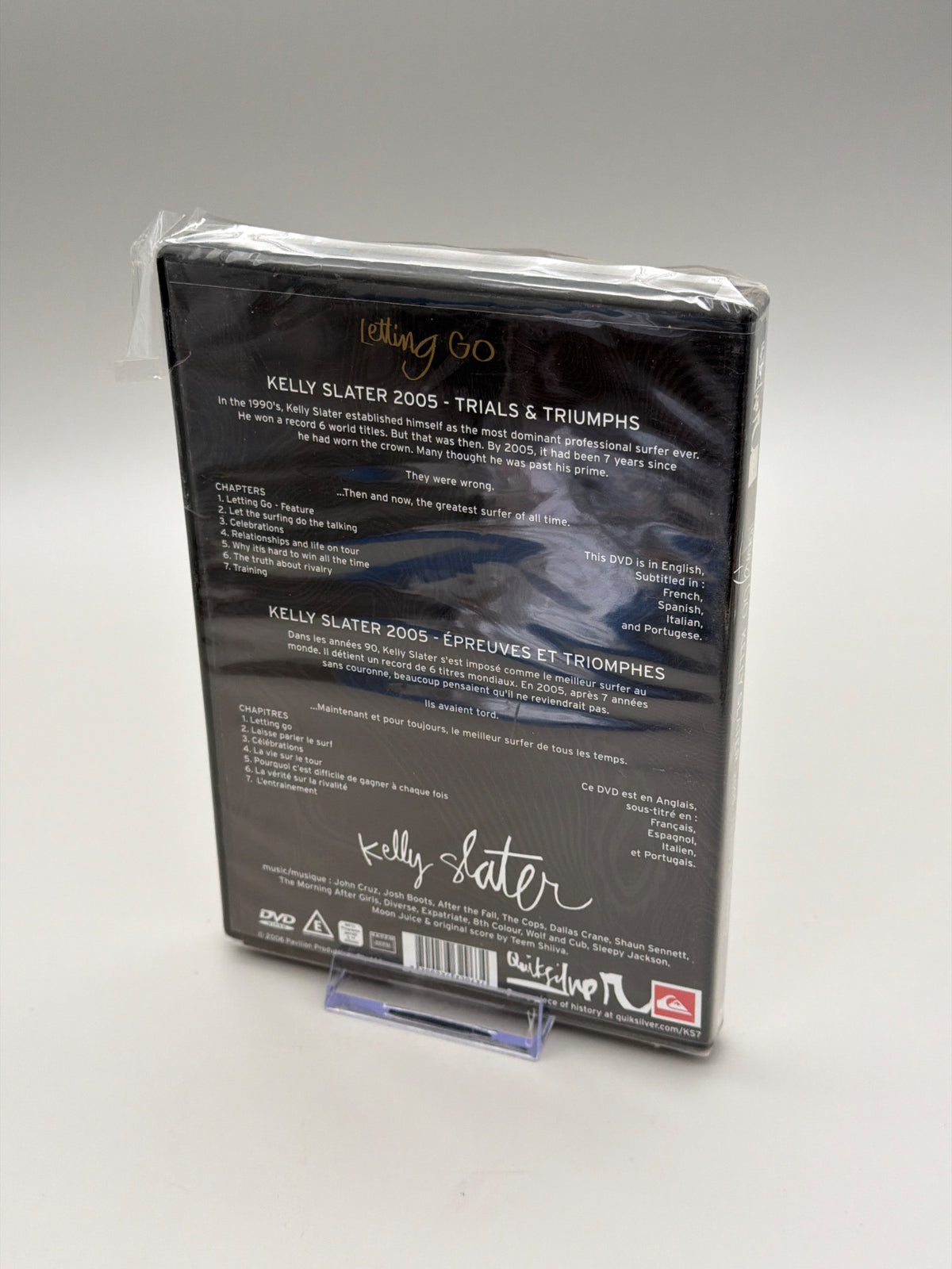 Kelly Slater Letting Go - 2005 Trials And Tribulations [dvd].