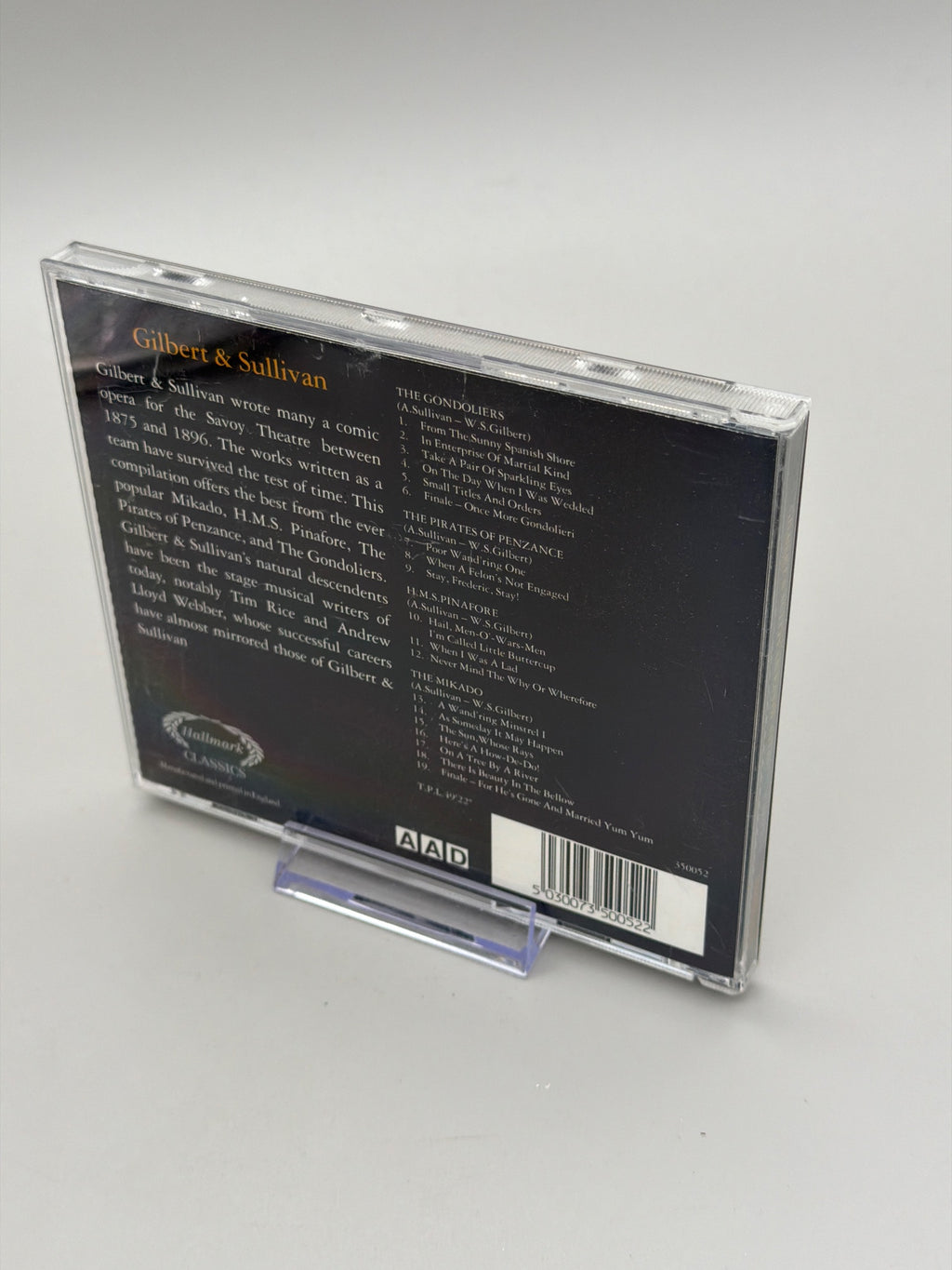 Gilbert & Sullivan Favourites - London Concert Orchestra (CD)