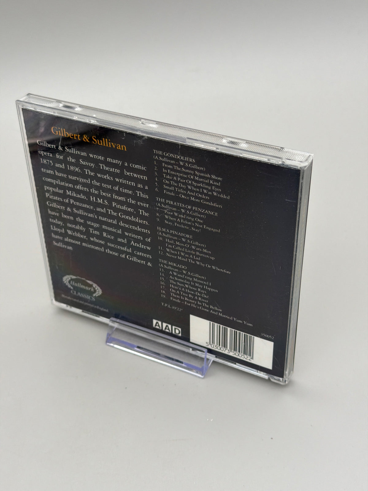 Gilbert & Sullivan Favourites - London Concert Orchestra (CD)