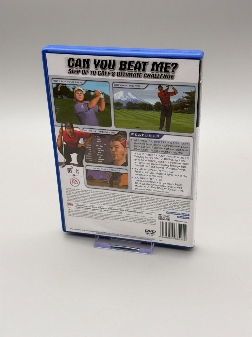 Tiger Woods PGA Tour 2004 (PS2) (TESTED)