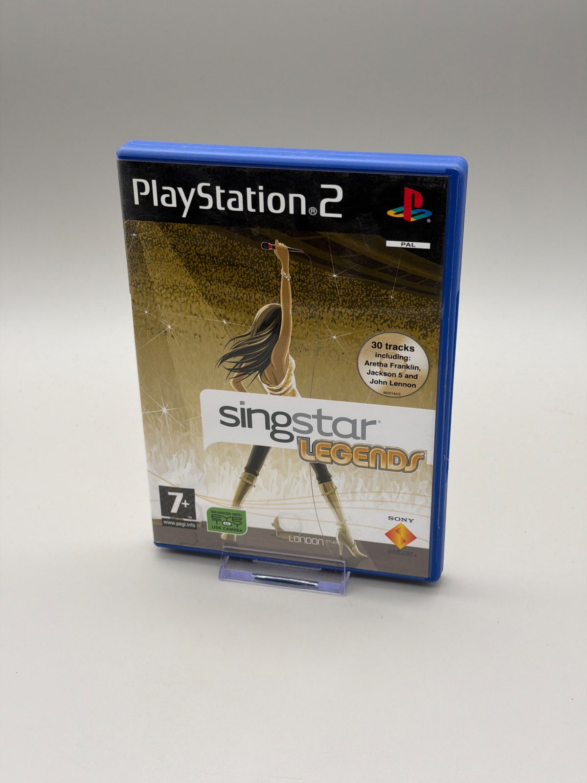 SingStar Legends - Solus (PS2) (TESTED)