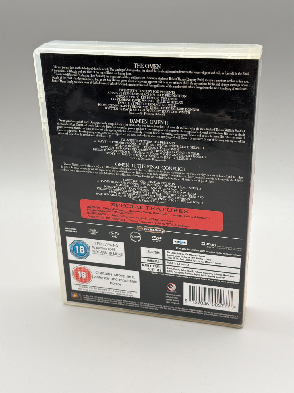 The Omen Trilogy (limited Edition)