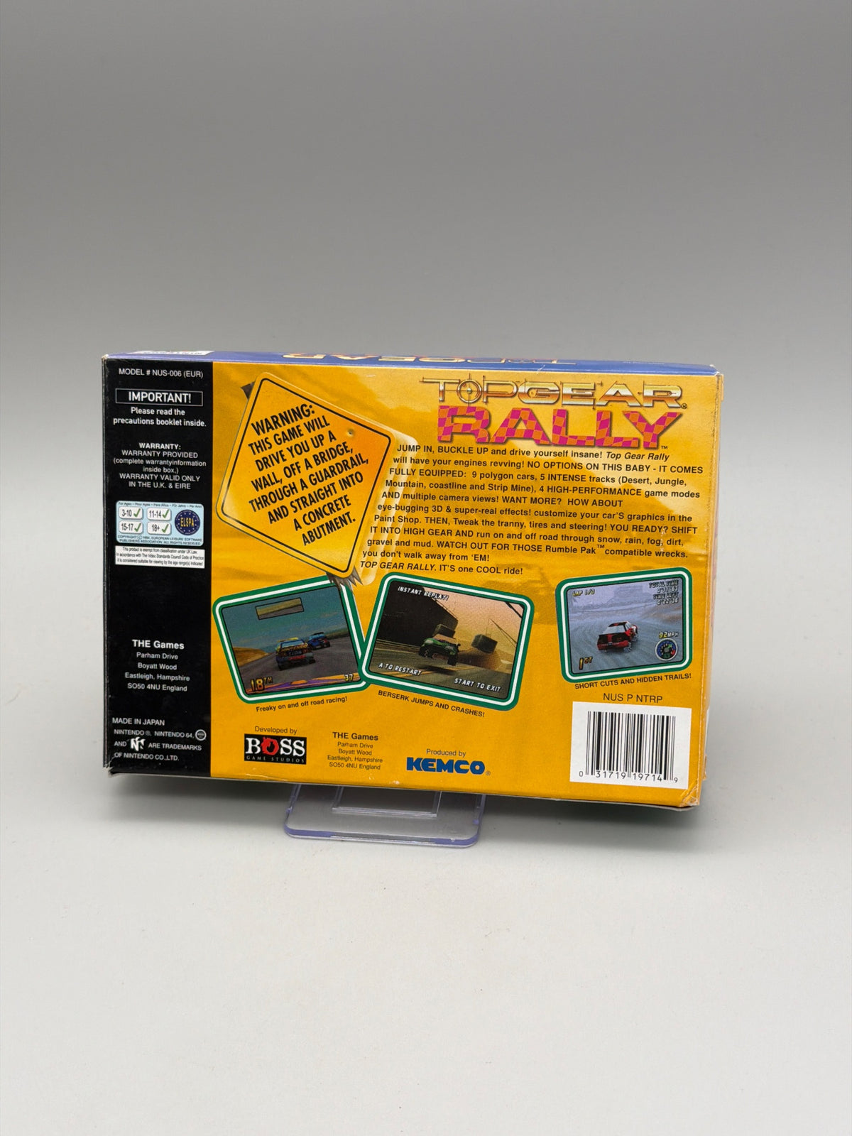 TOP GEAR RALLY (N64 Tested)