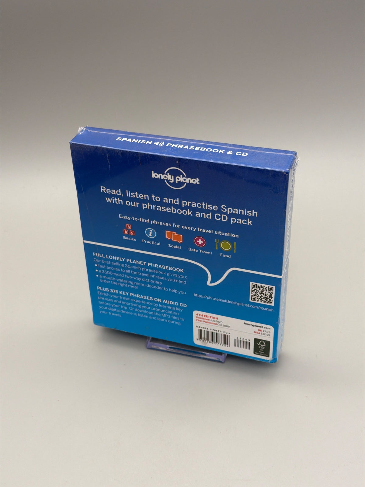 Phrasebook: Lonely Planet Spanish Phrasebook and CD