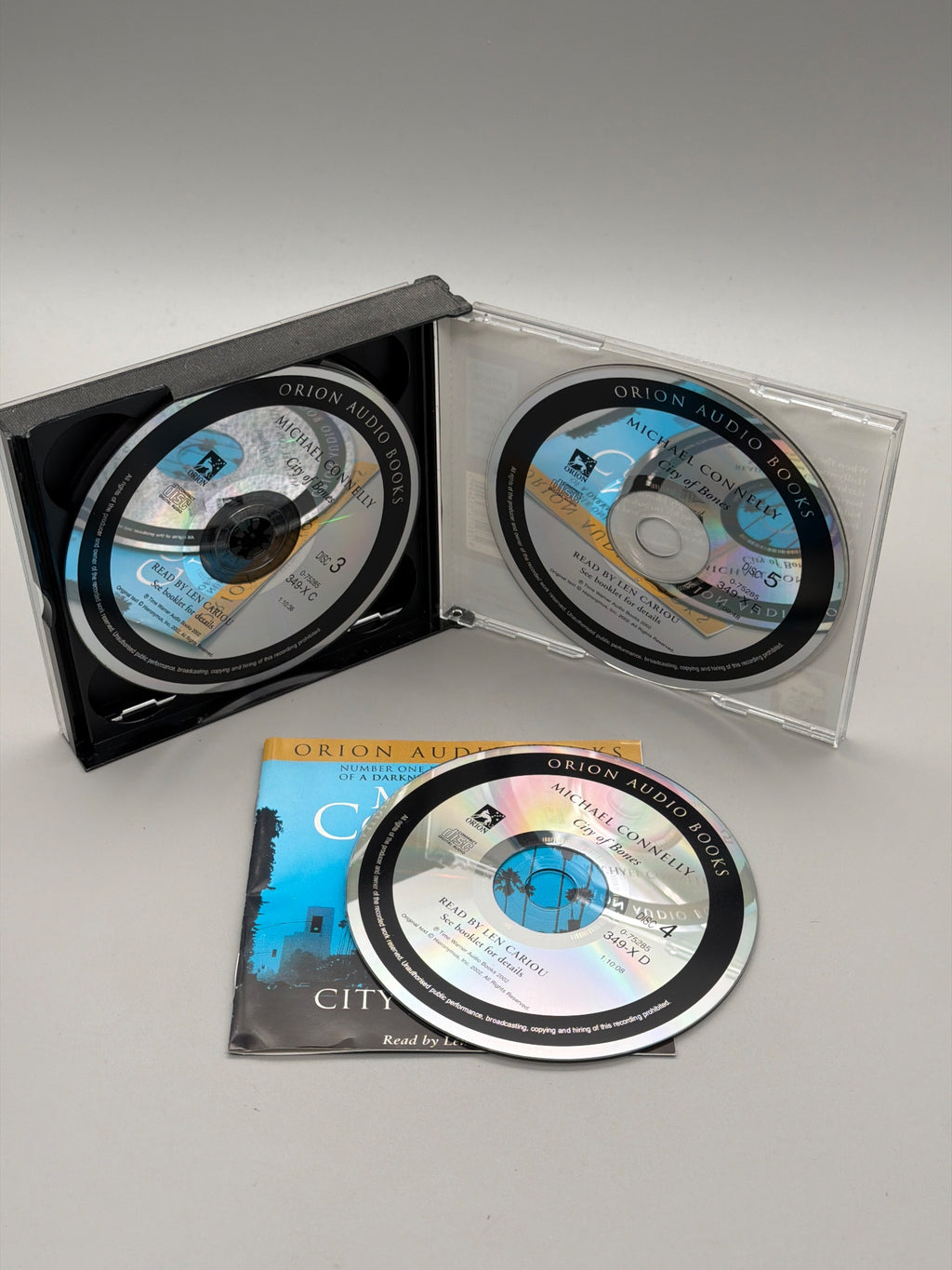 Michael Connelly - City Of Bones, 5cd Audio Book
