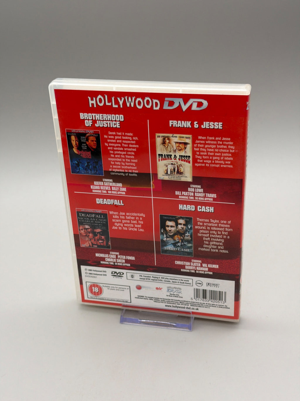 Hollywood DVD: Action 2- Quadruple Movie DVD Boxset