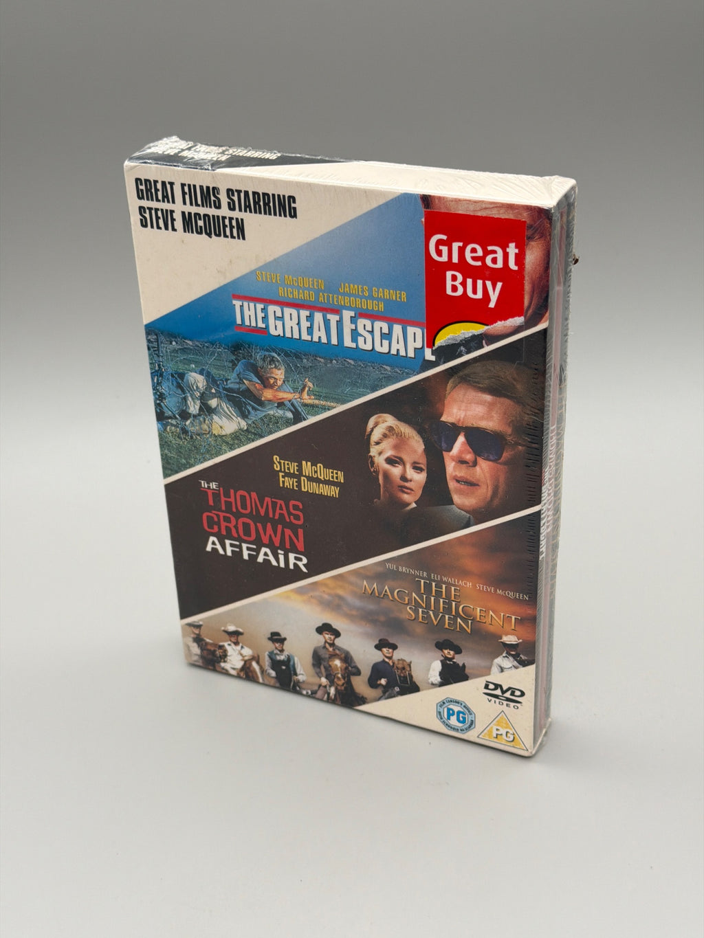 The Great Escape/the Thomas Crown Affair/the Magnificent Seven [dvd boxset]