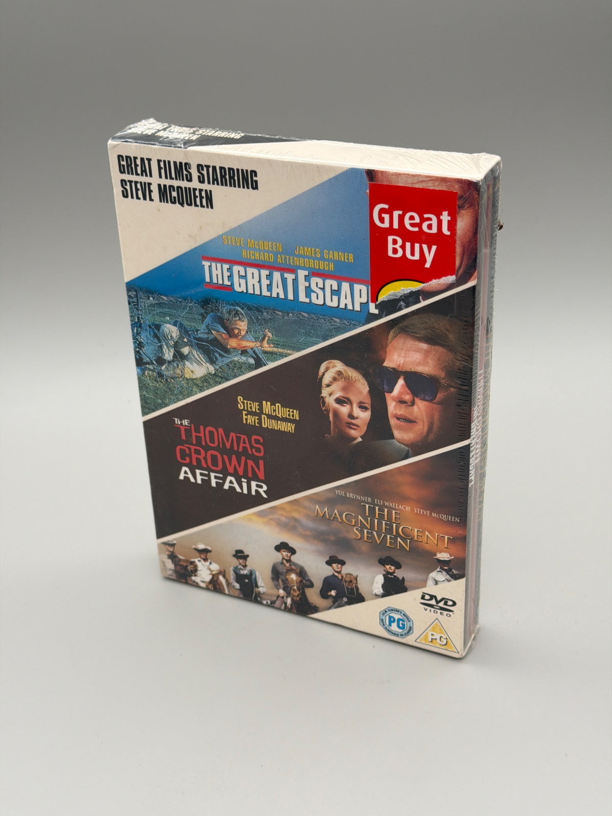 The Great Escape/the Thomas Crown Affair/the Magnificent Seven [dvd boxset]