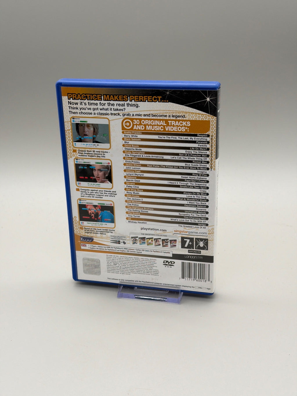 SingStar Legends - Solus (PS2) (TESTED)