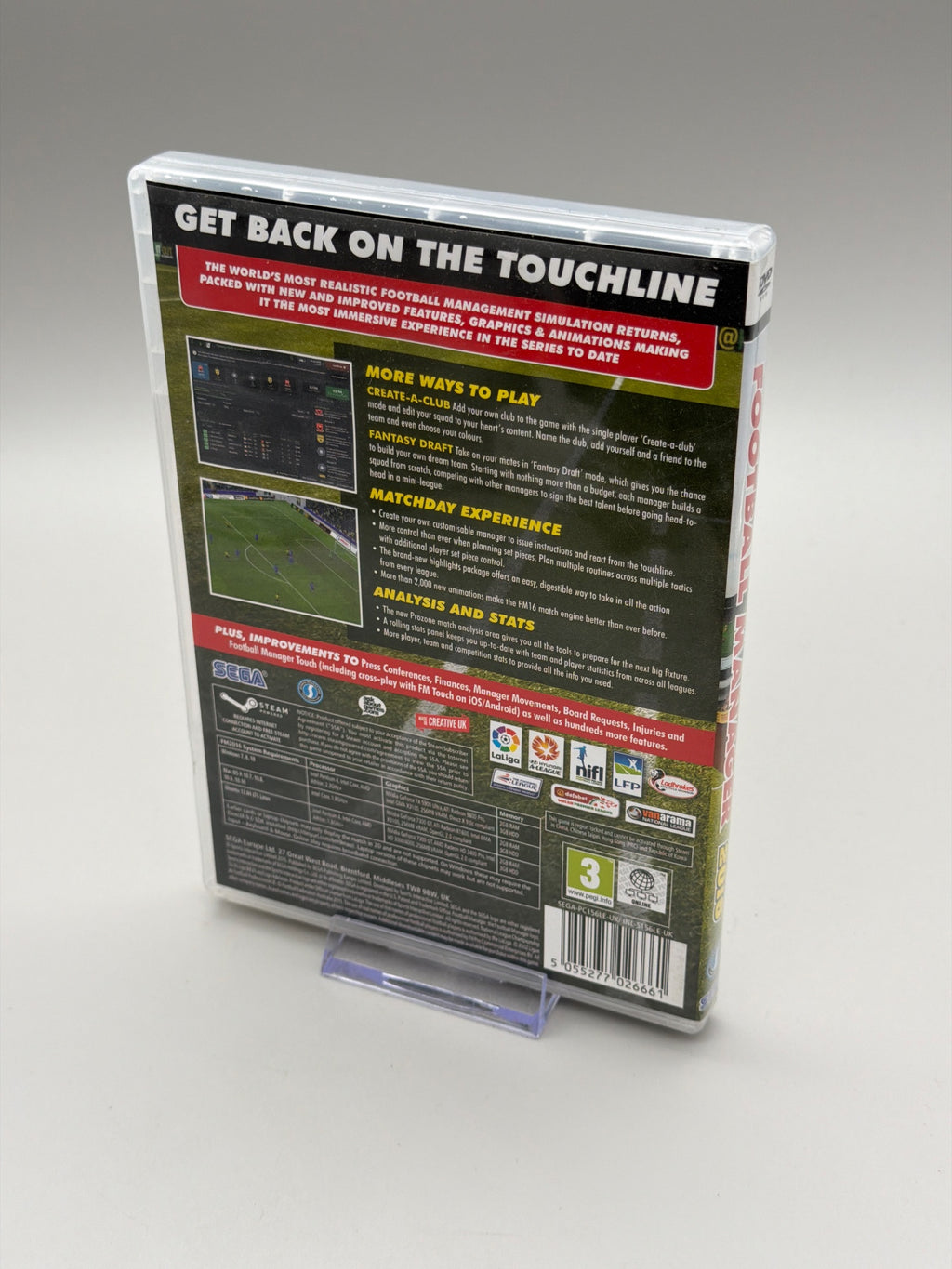 Software - Pc Games-football Manager 2016 Limited Ed (uk Import) Game