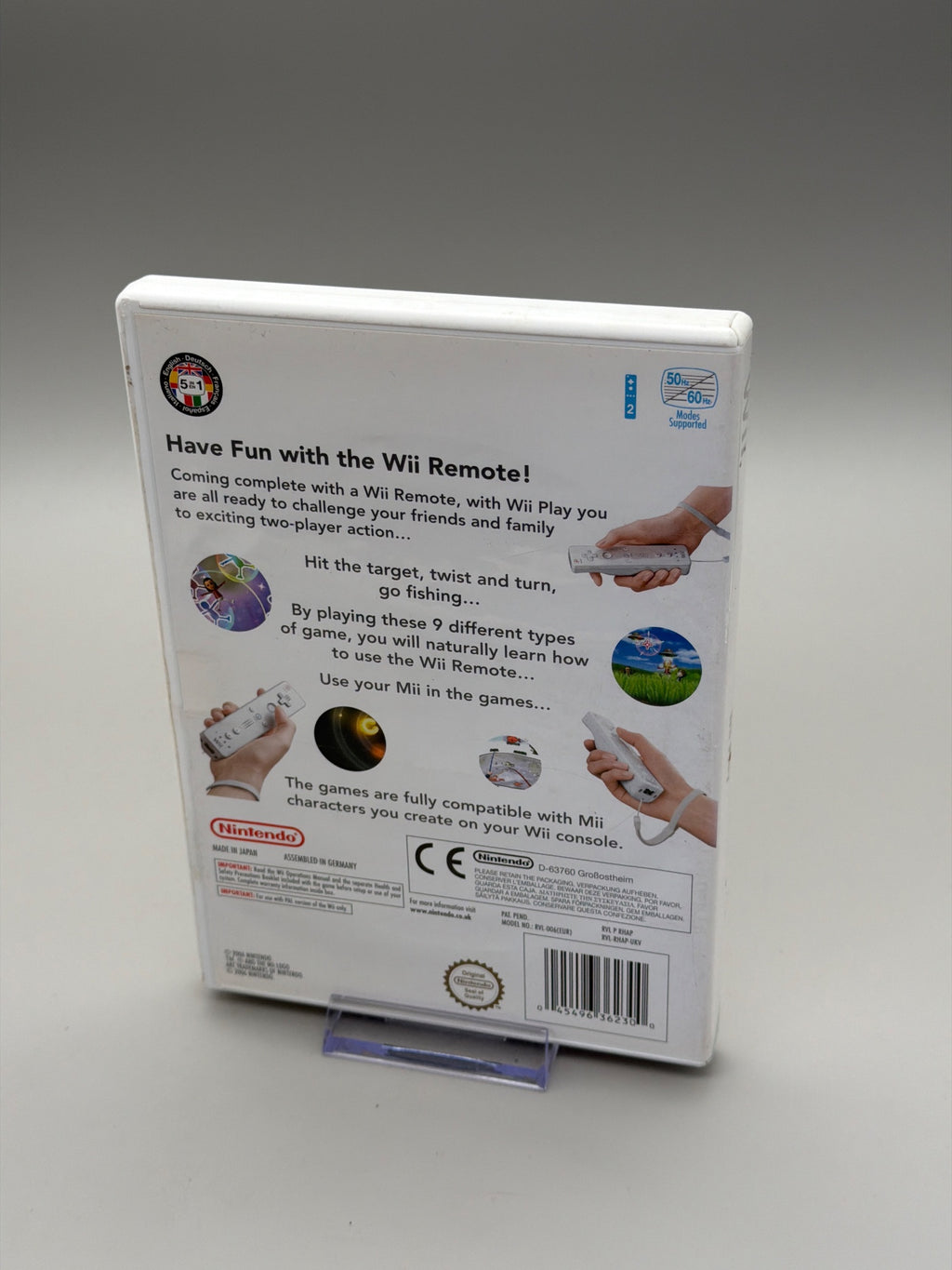 Wii Play Game For Nintendo, Tested Inc Manual