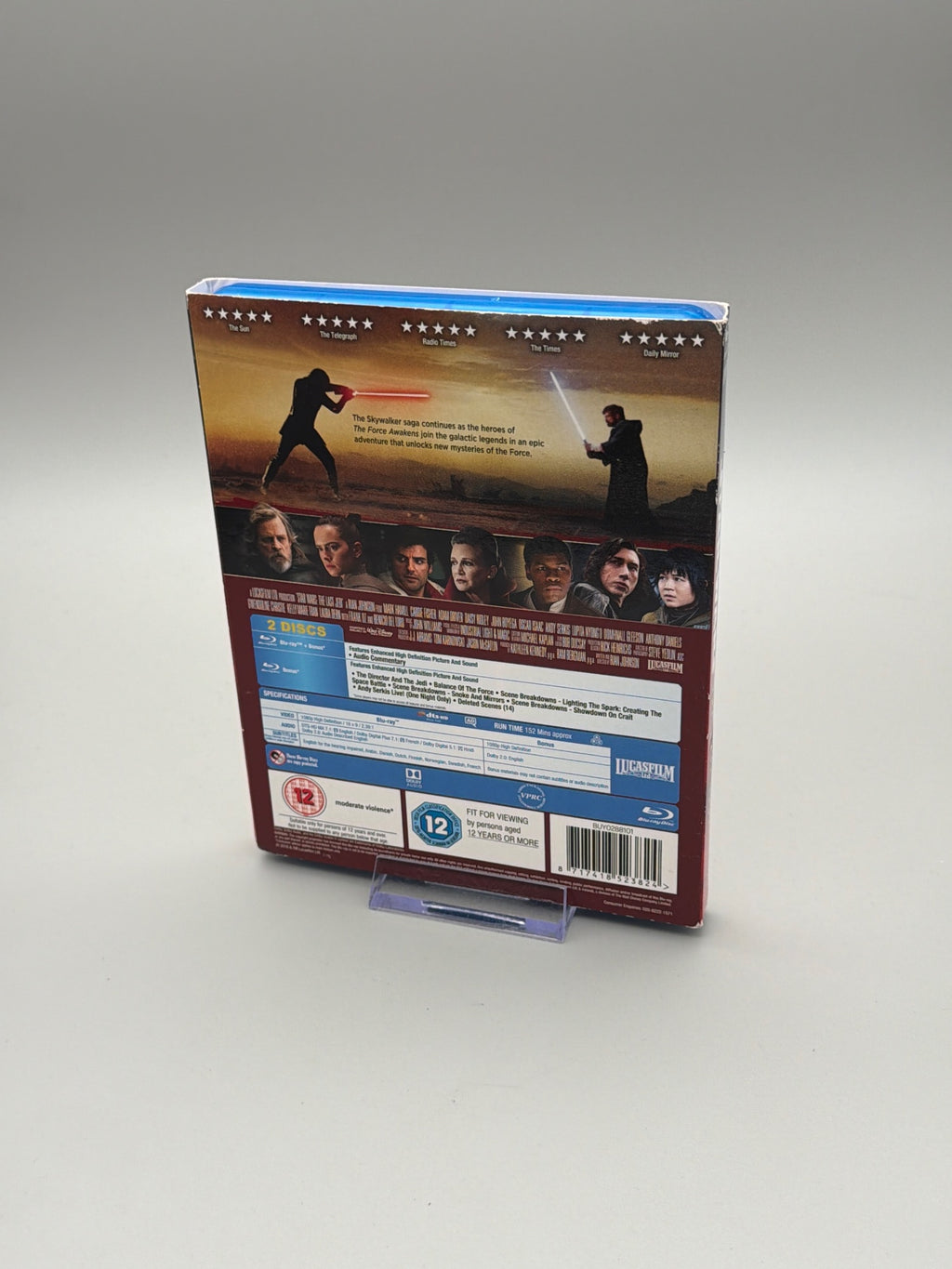 Star Wars: The Last Jedi [Blu-ray] [2017]