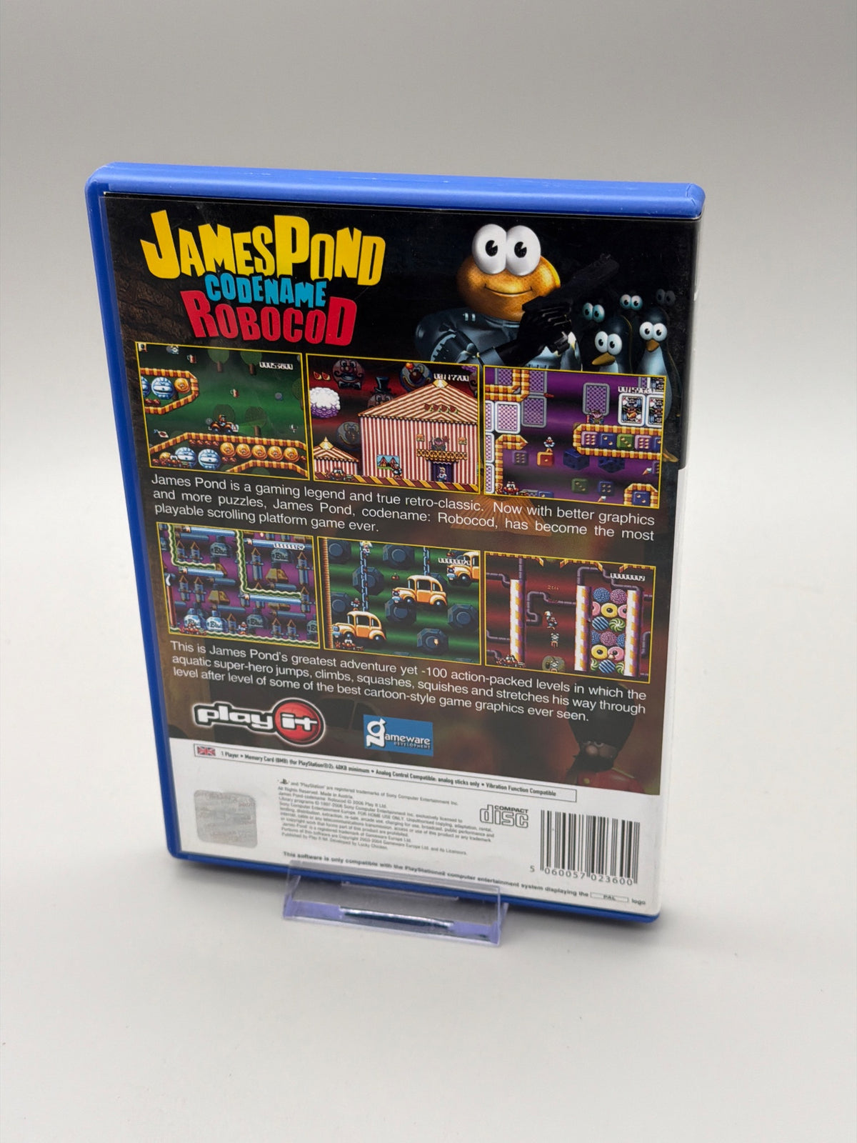 James Pond: Codename Robocod (PS2) (TESTED)