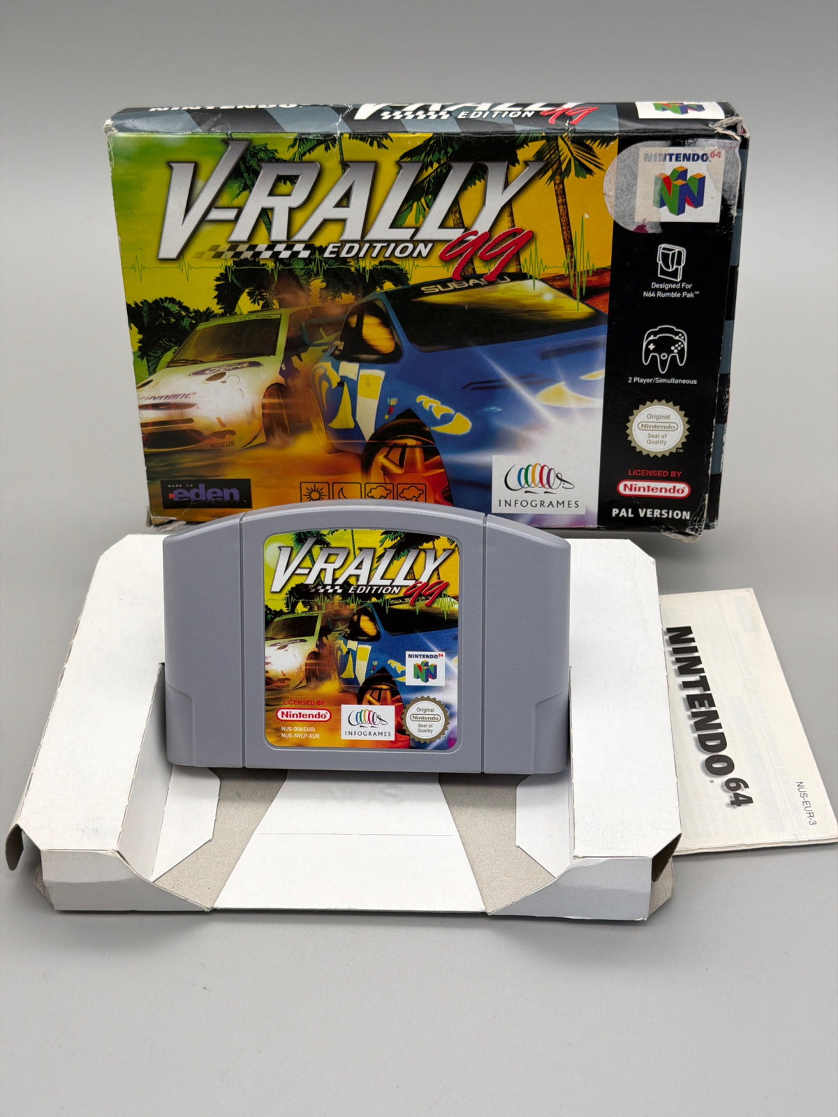 V-Rally Edition 99 Boxed (Nintendo 64)