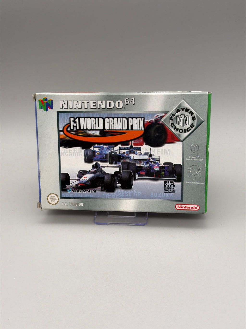 F-1 World Grand Prix - Nintendo 64 (Tested)
