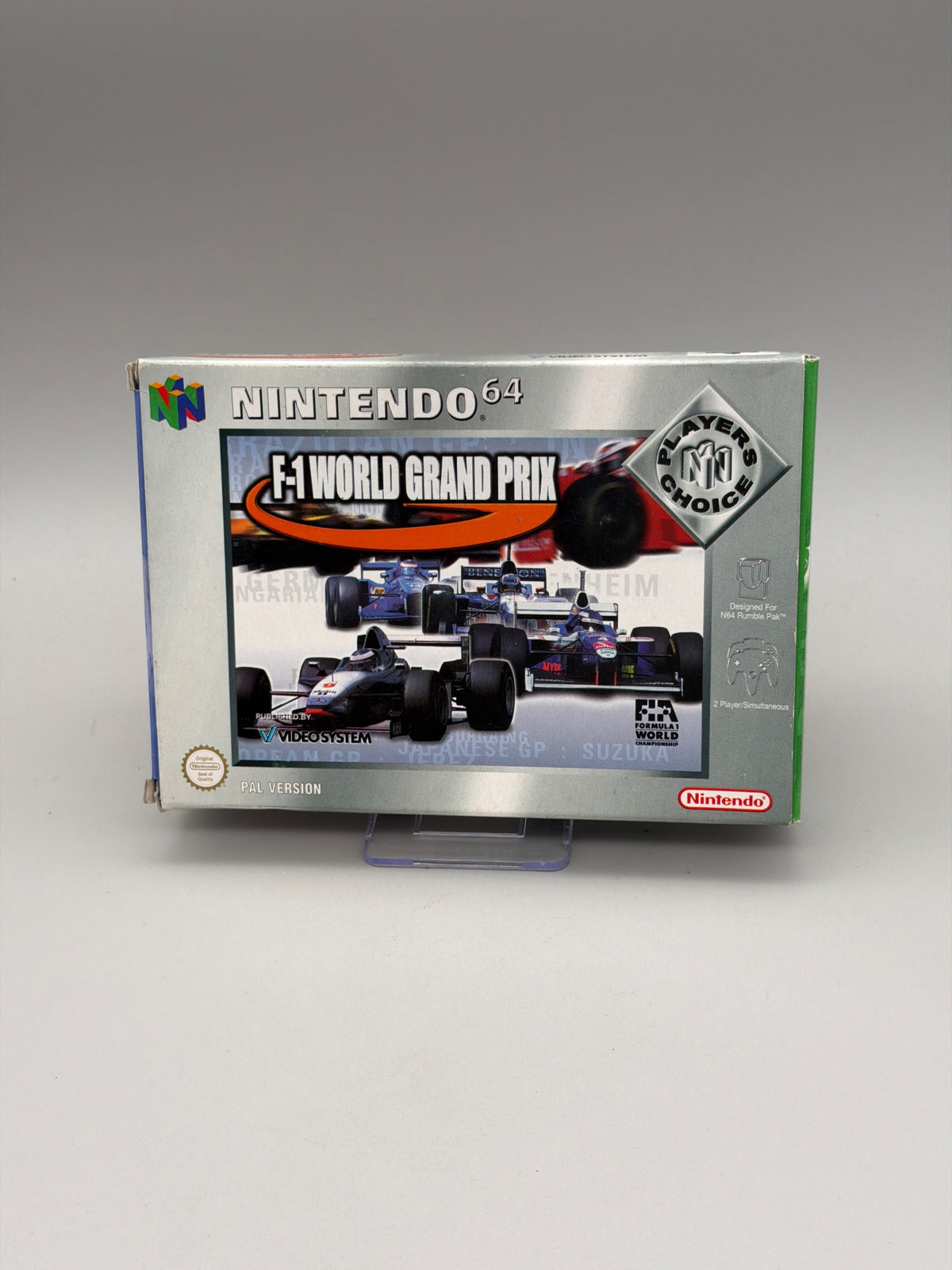 F-1 World Grand Prix - Nintendo 64 (Tested)