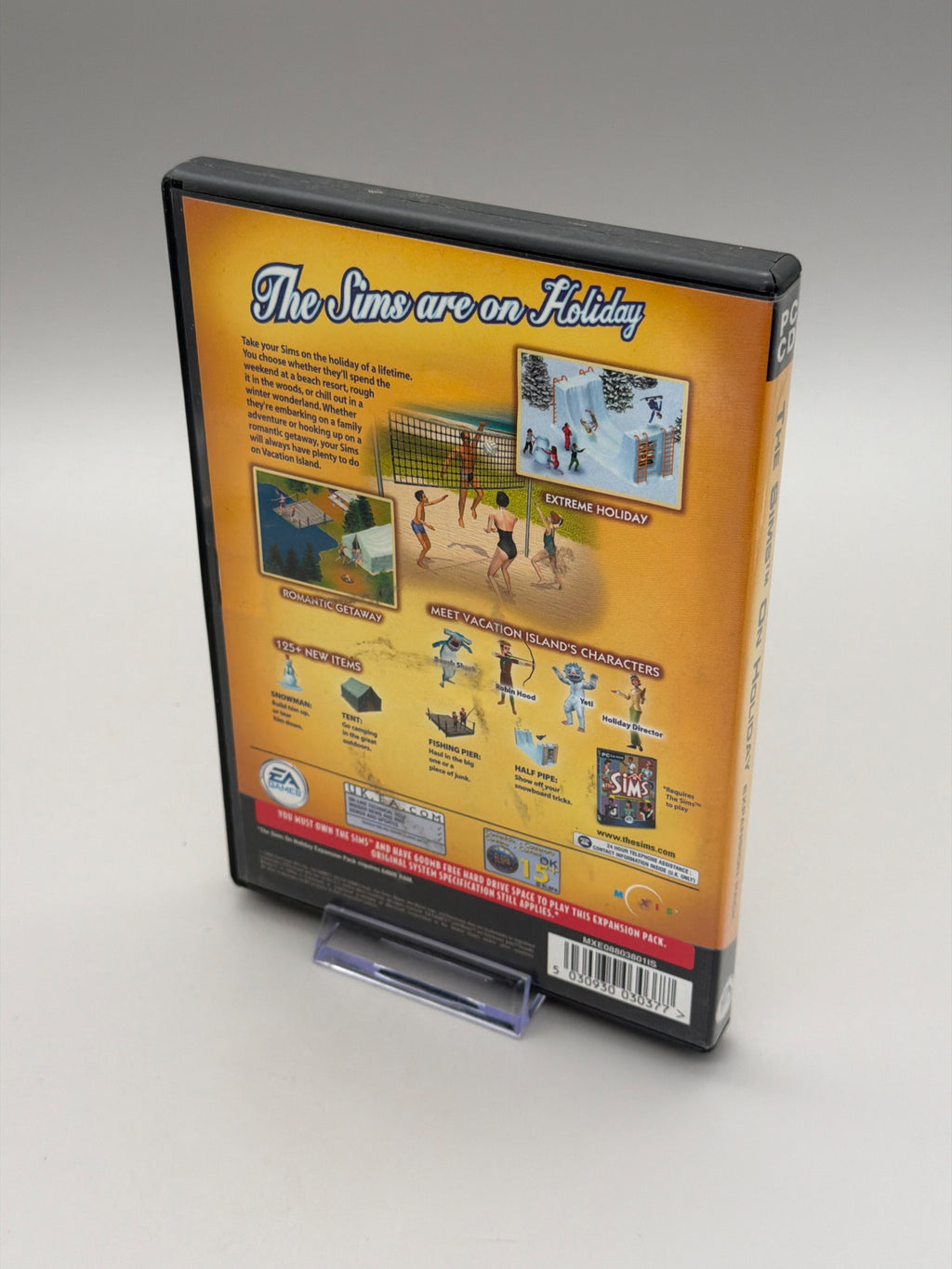 THE SIMS ON HOLIDAY EXPANSION PACK PC