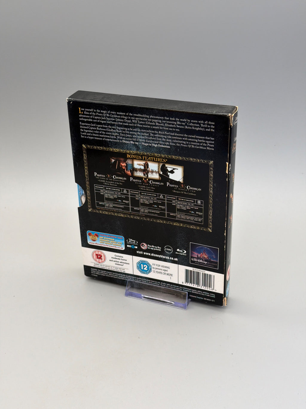 Pirates of the Caribbean - 3 Movie Blu-ray Collection