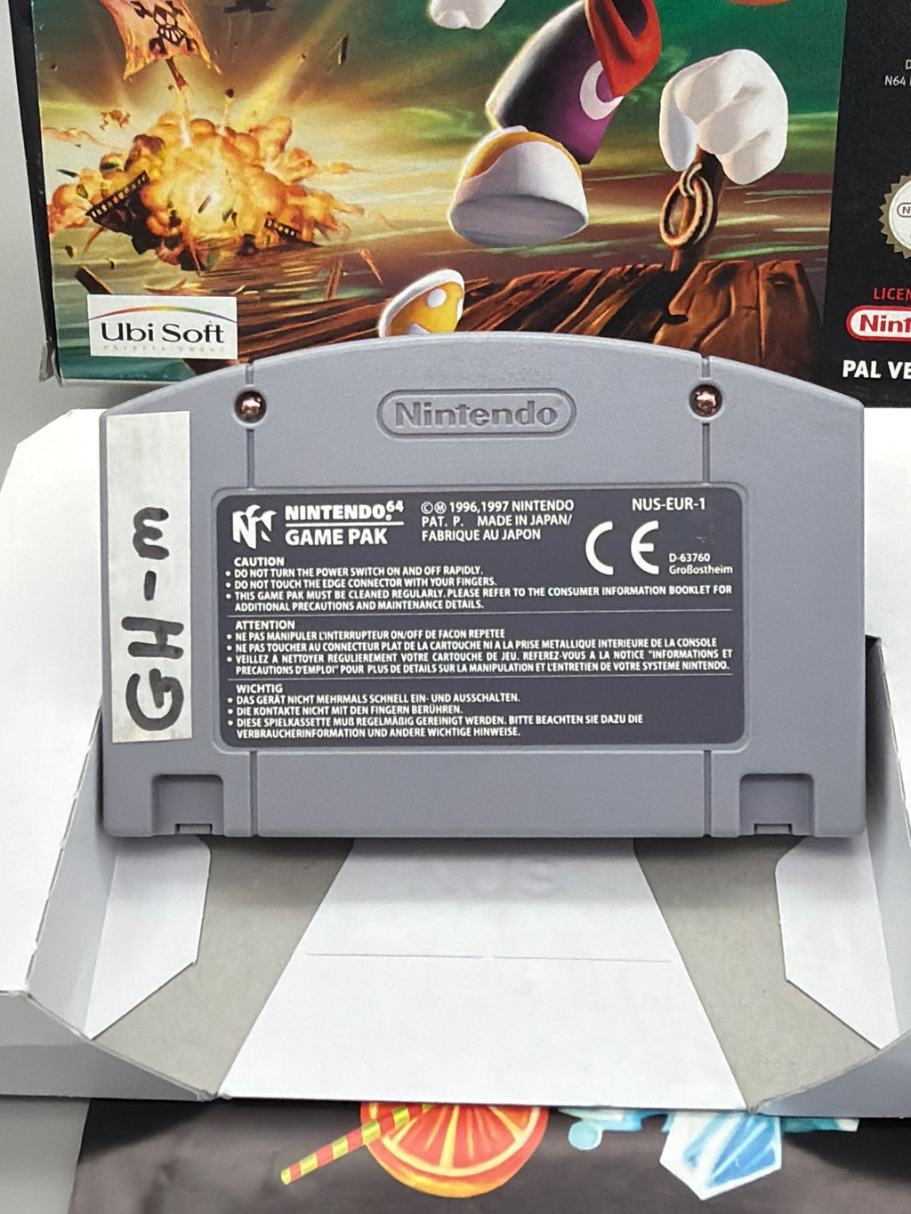 RAYMAN 2 THE GREAT ESCAPE  (N64 Tested)