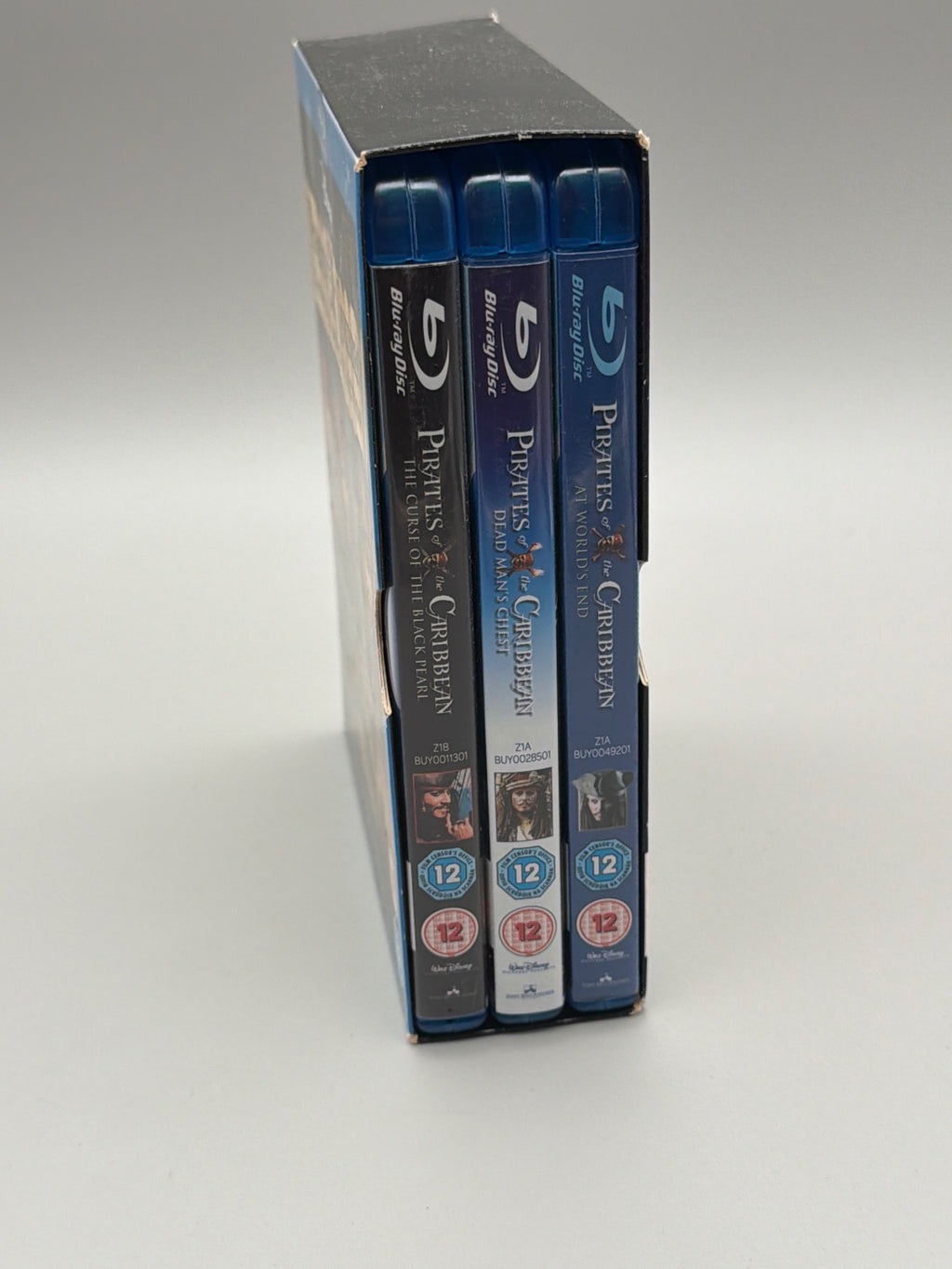 Pirates of the Caribbean - Triple Boxset (Blu-ray)