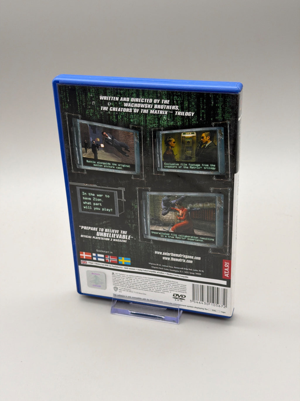 Enter the Matrix (PS2) (TESTED)