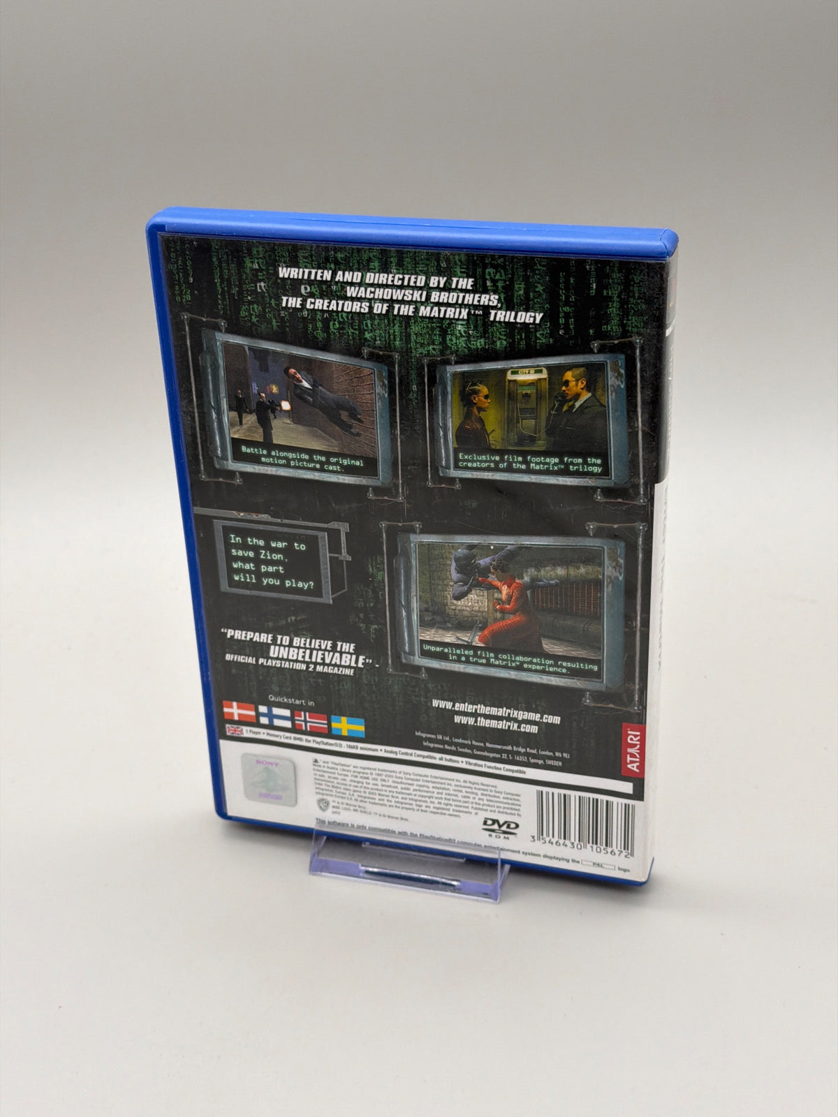 Enter the Matrix (PS2) (TESTED)