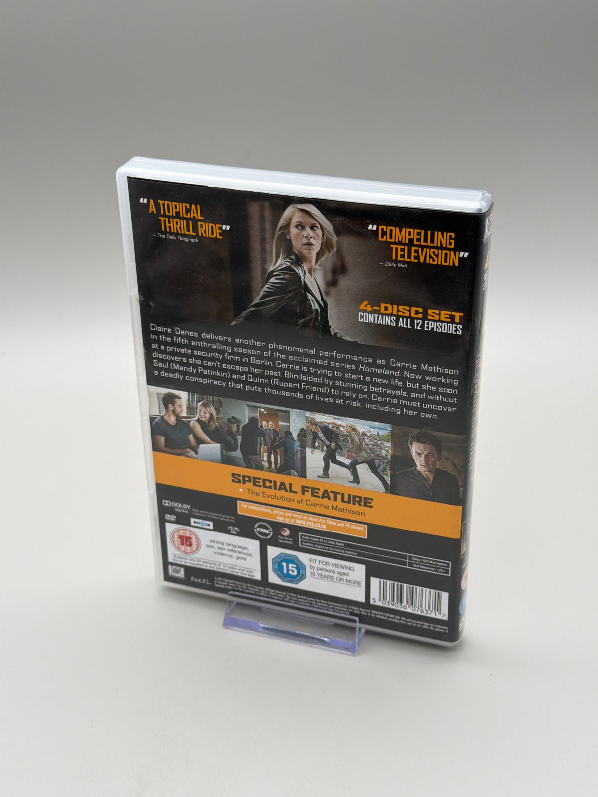 Homeland - Season 5 [dvd] [2015]