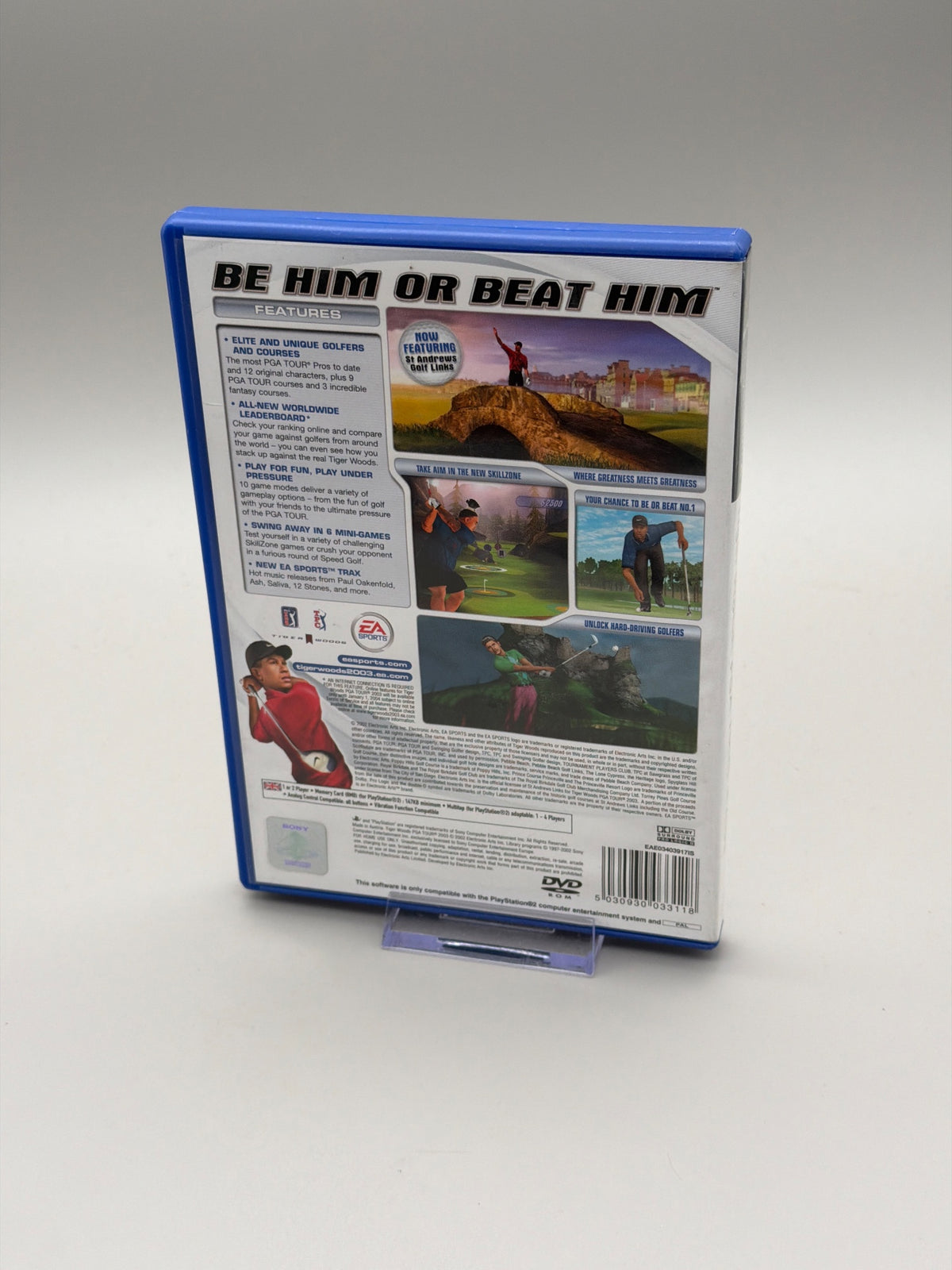 Tiger Woods PGA Tour 2003 (PS2) (TESTED)