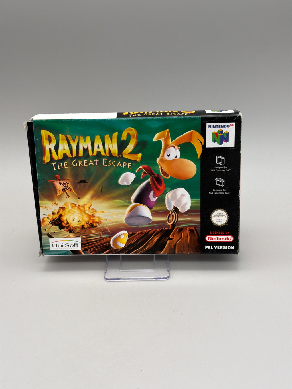 RAYMAN 2 THE GREAT ESCAPE  (N64 Tested)