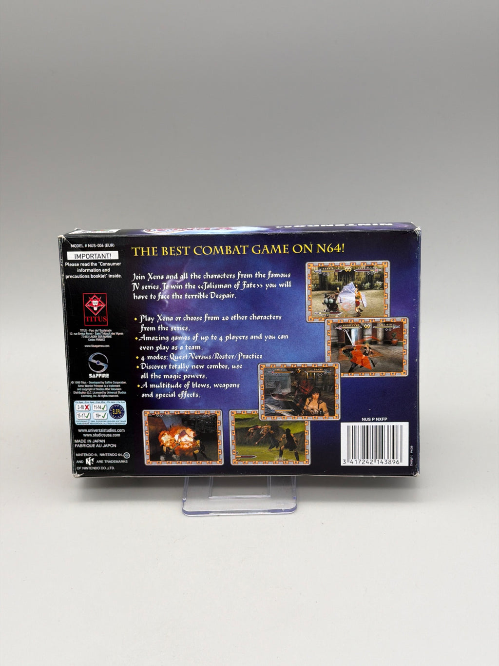 Xena Warrior Princess (N64 Tested)