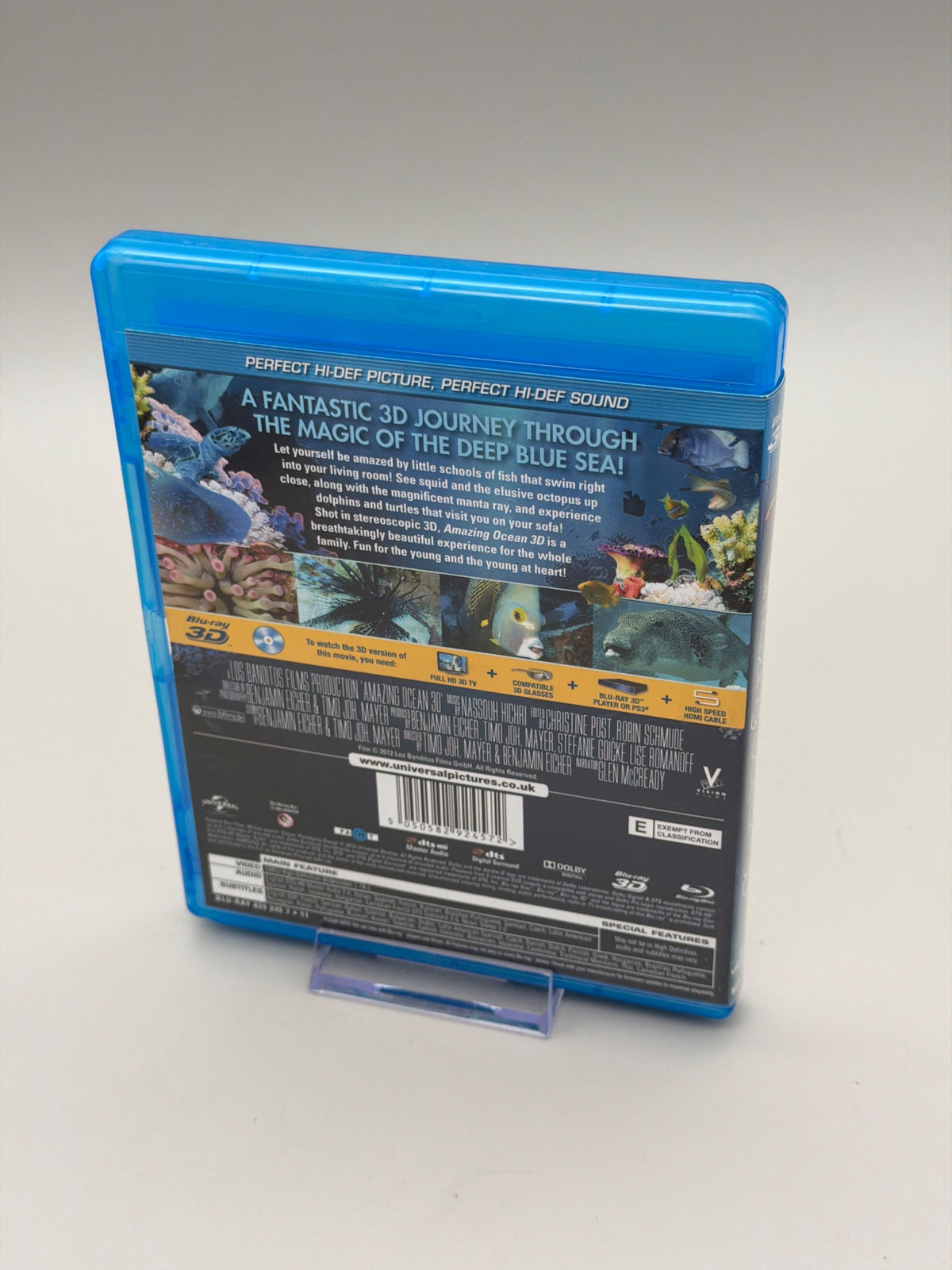 Amazing Ocean 3D (Blu-ray)