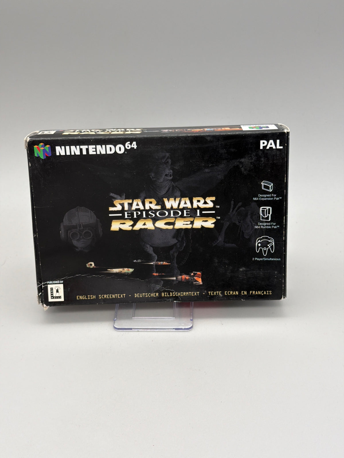 Nintendo 64 - Star Wars Episode I: Racer (N64 Tested)
