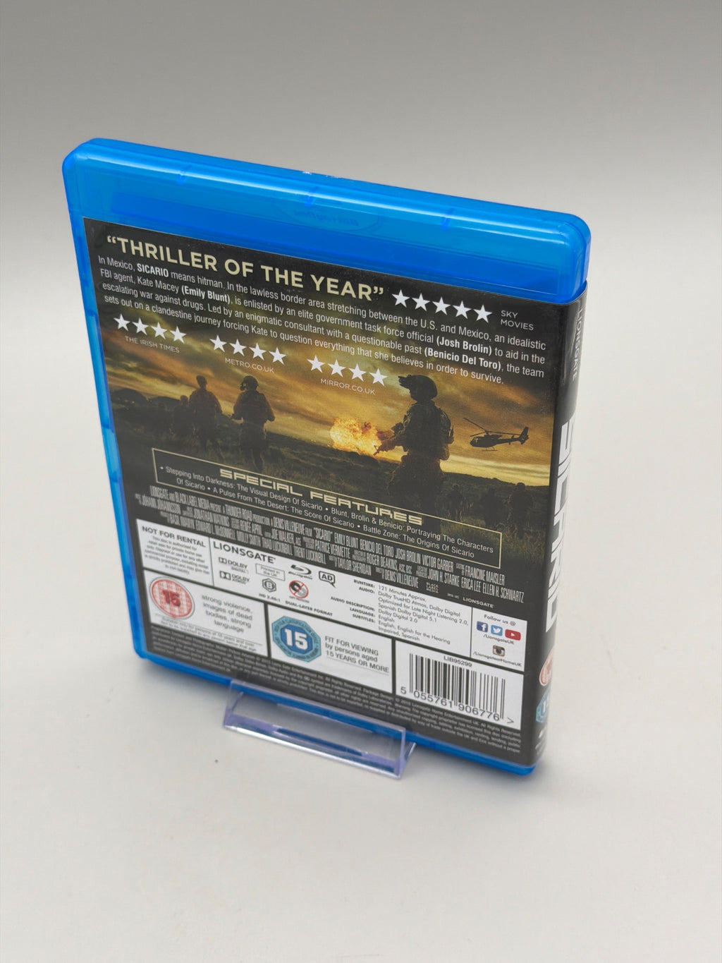 Sicario [Blu-ray] [2018]