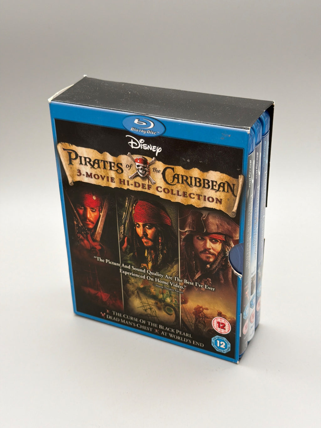 Pirates of the Caribbean - Triple Boxset (Blu-ray)