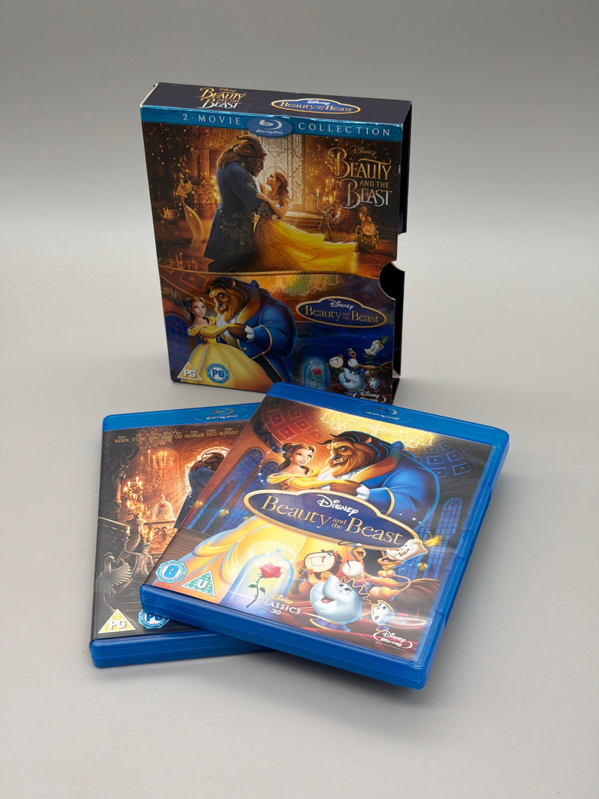 Beauty and The Beast Live Action/Animated Doublepack [Blu-ray] [2017]