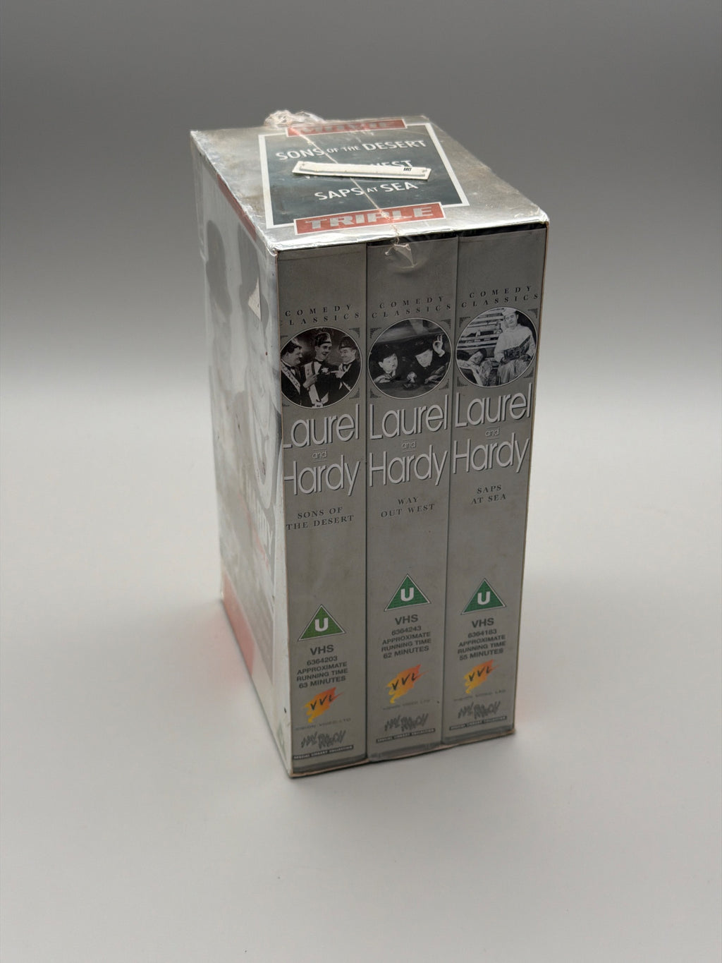 Laurel & Hardy - Movie Triple (VHS)