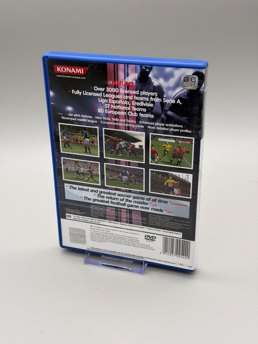 Pro Evolution Soccer 4 (PS2) (TESTED)