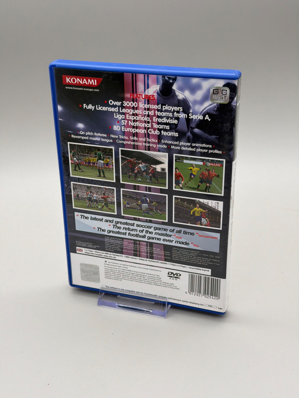 Pro Evolution Soccer 4 (PS2) (TESTED)