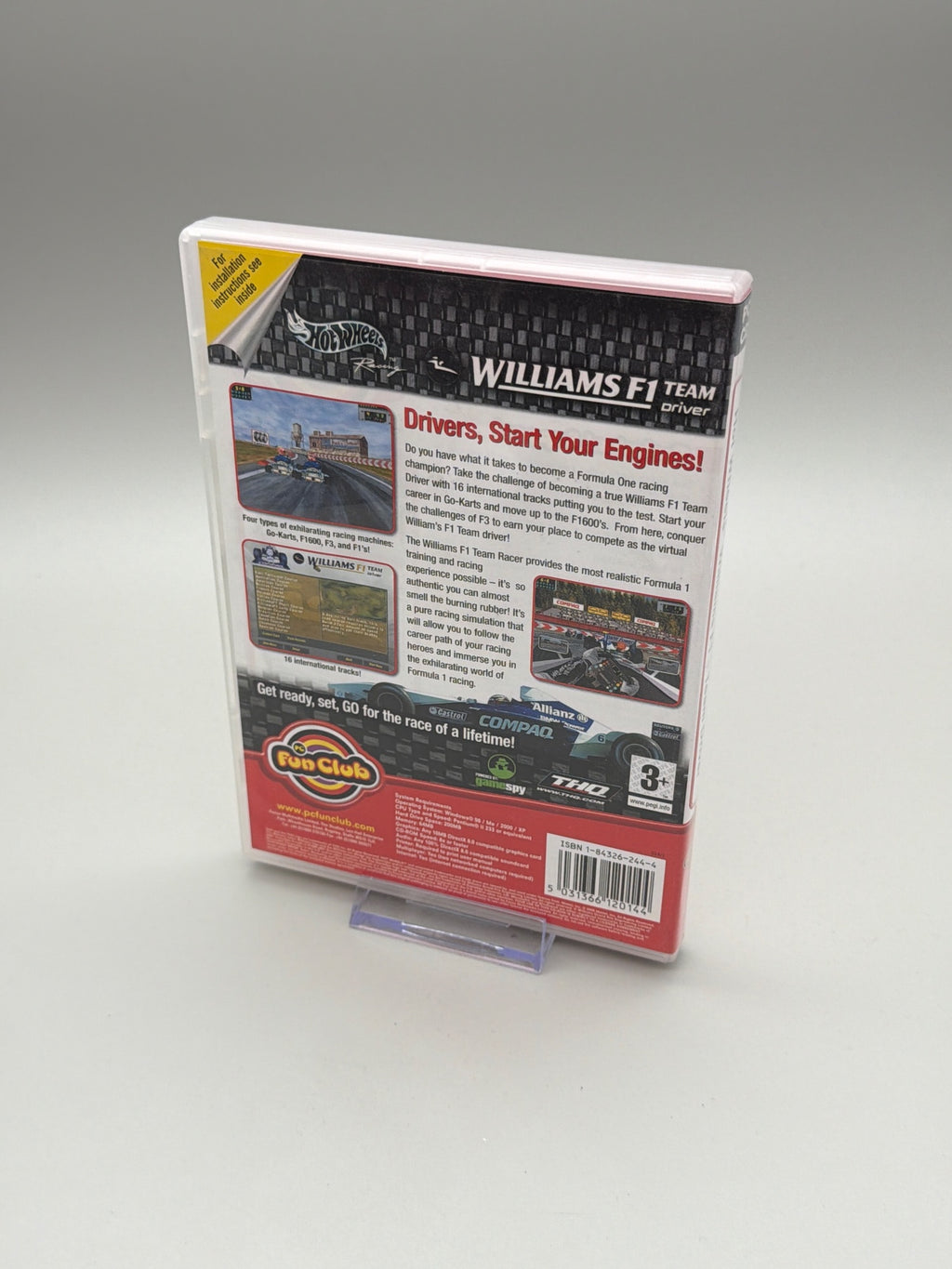 Pc Game - Hot Wheels Williams F1 Team Driver