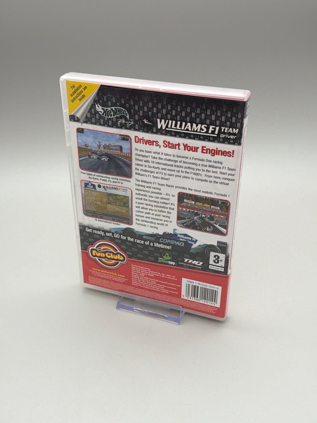 Pc Game - Hot Wheels Williams F1 Team Driver