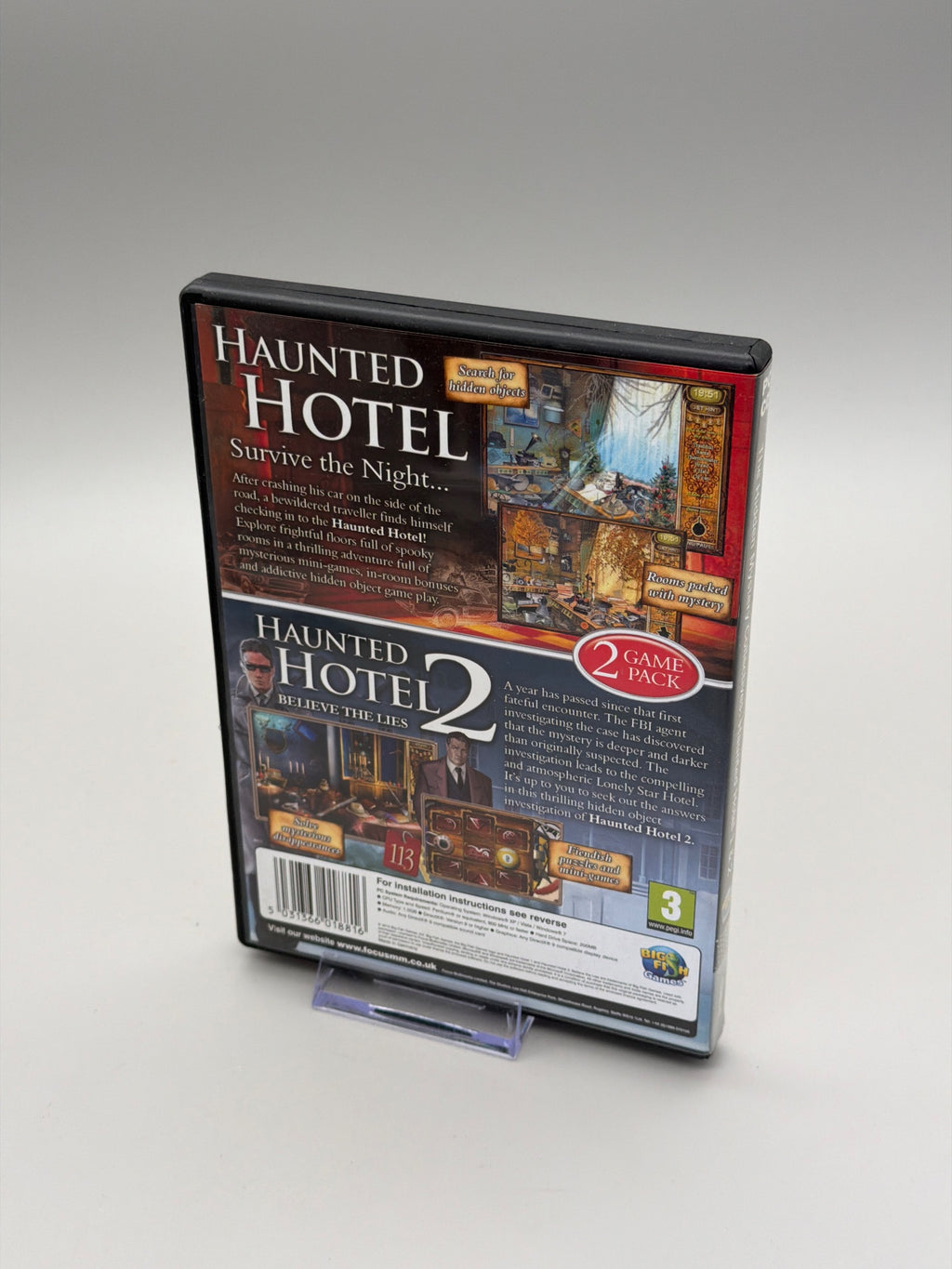 The Hidden Mystery Collectives Volume 1: Haunted Hotel and Haunted Hotel 2 Believe the Lies (PC