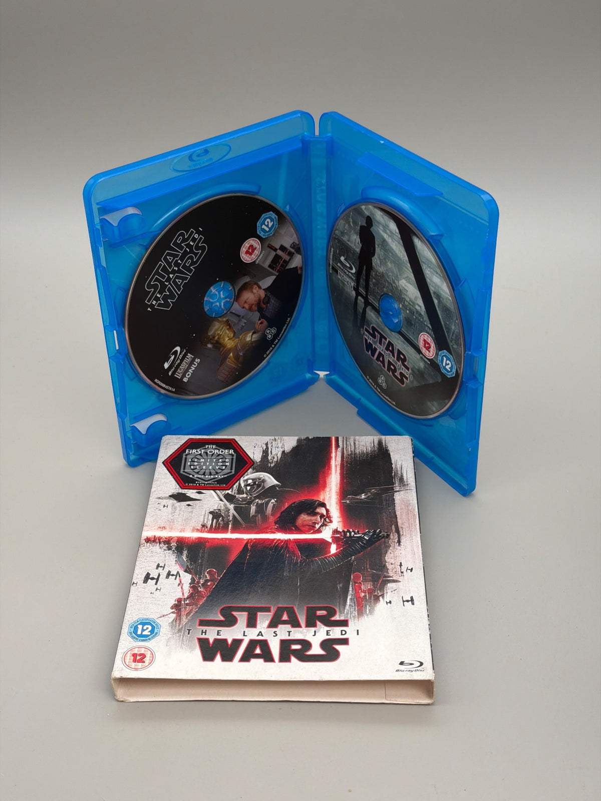 Star Wars: The Last Jedi - Limited Edition The First Order Sleeve [Blu-ray] [2017]