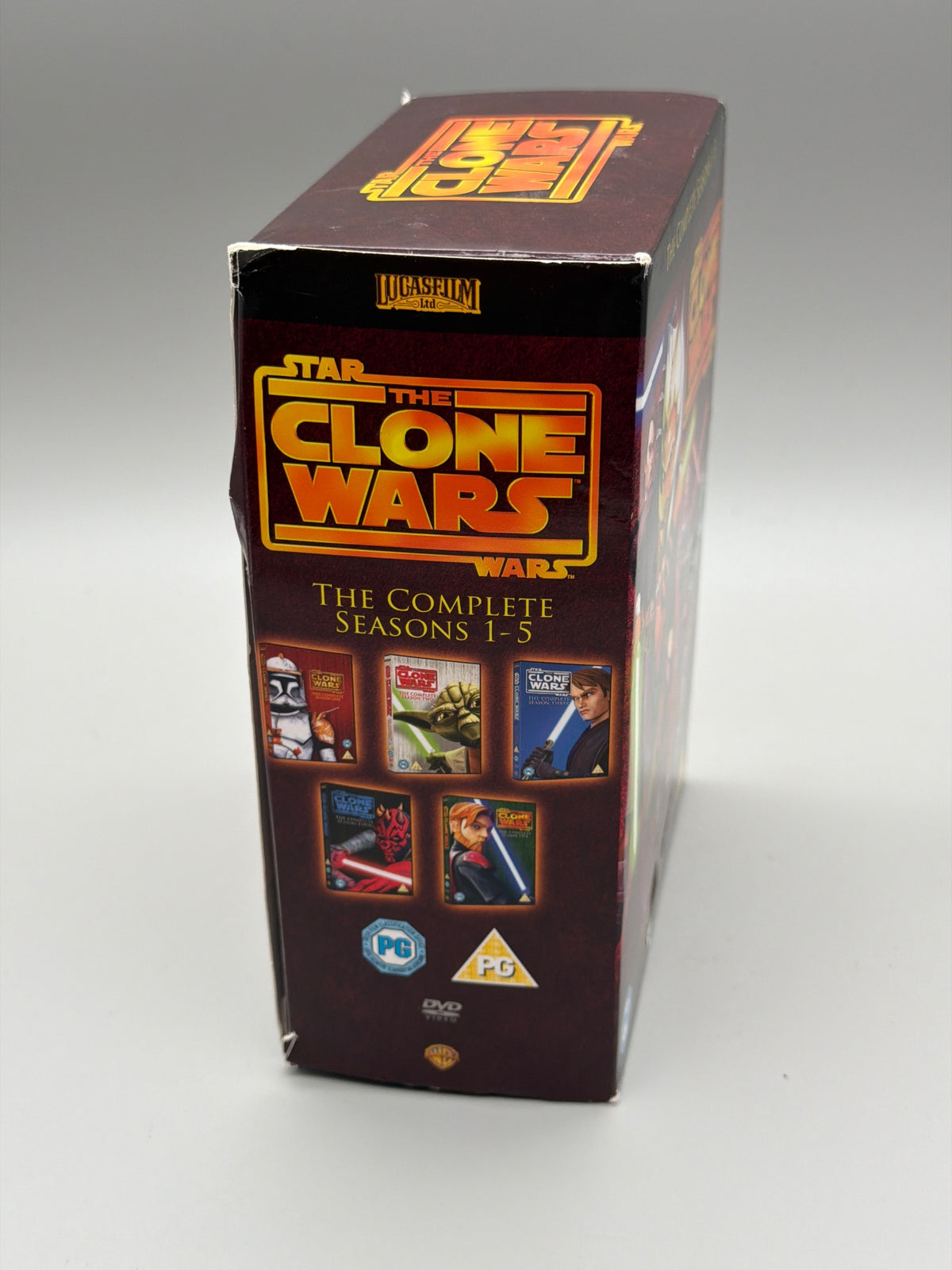 The Clone Wars: The Complete Series 1 - 5 (DVD)