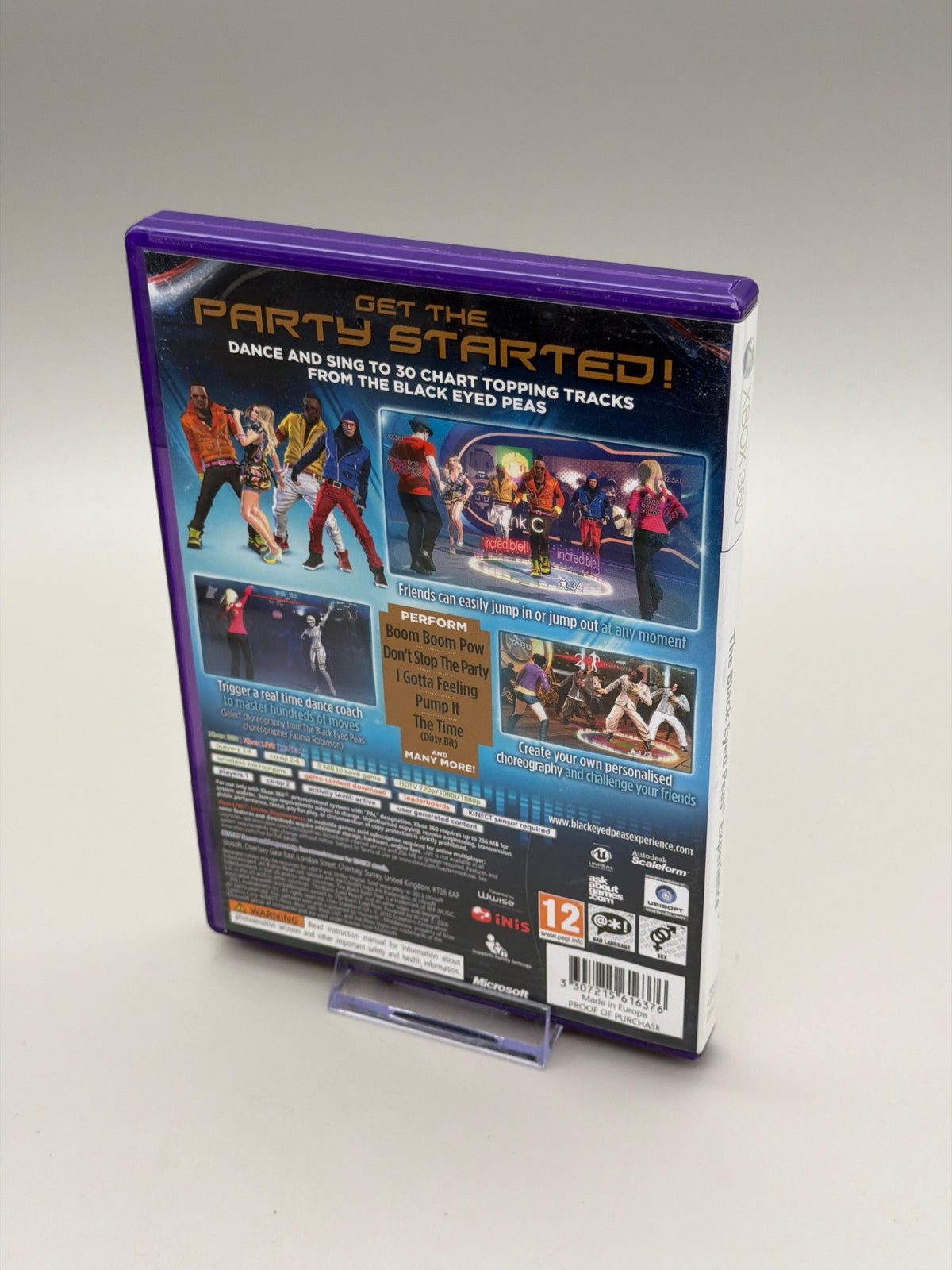 The Black Eyed Peas Experience Xbox 360 Kinect Pal Uk