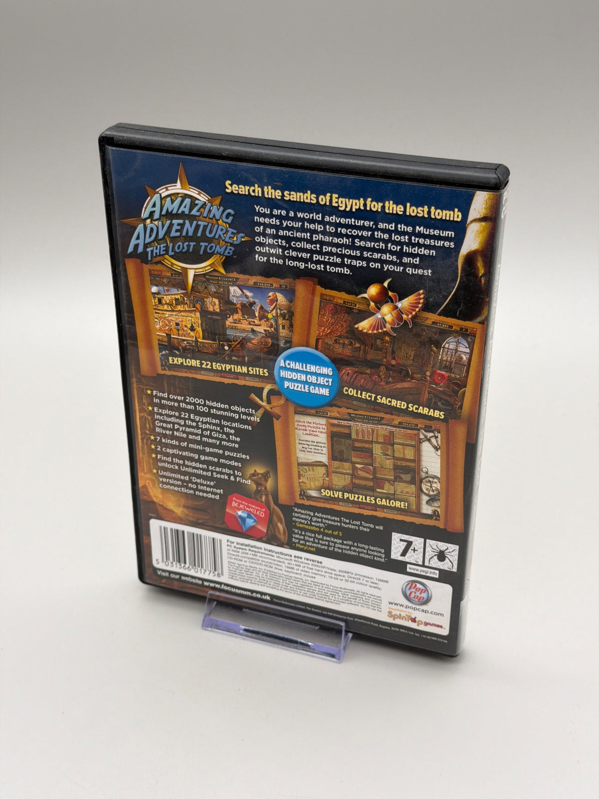 Amazing Adventures The Lost Tomb (pc