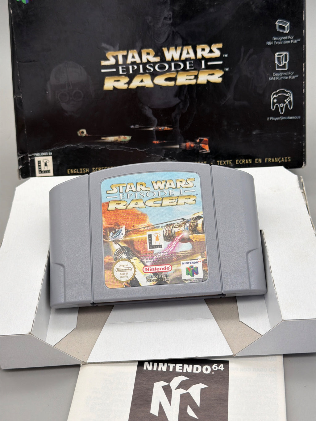 Nintendo 64 - Star Wars Episode I: Racer (N64 Tested)